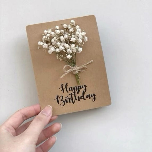 Dried Flower Card